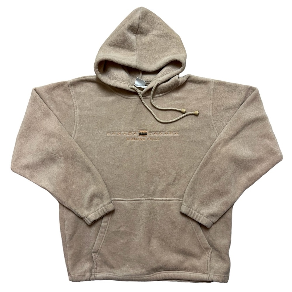 Woman’s Tan Fleece Niagara Falls Hoodie